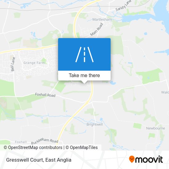 Gresswell Court map