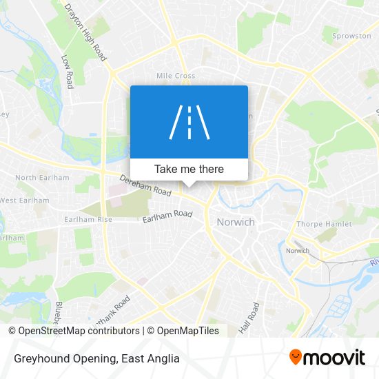 Greyhound Opening map