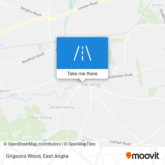 Grigsons Wood map