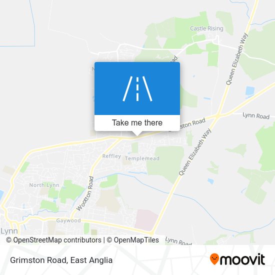 Grimston Road map