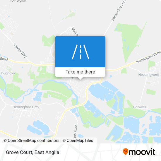Grove Court map