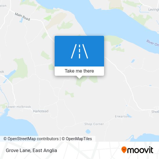 Grove Lane map