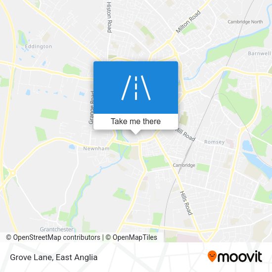 Grove Lane map