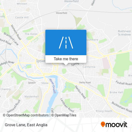 Grove Lane map