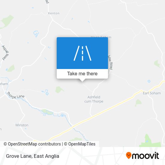 Grove Lane map