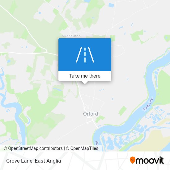 Grove Lane map
