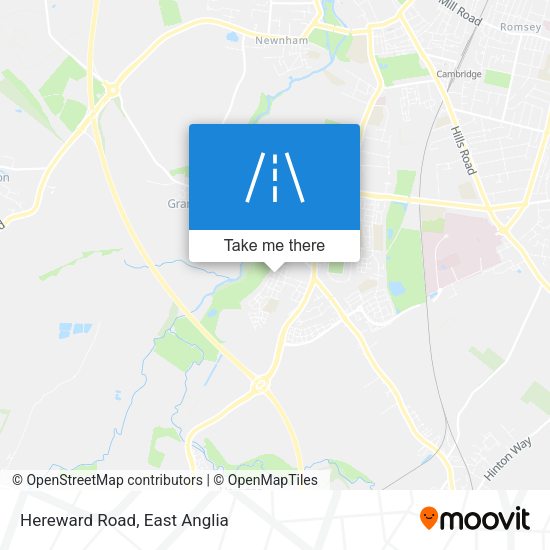 Hereward Road map