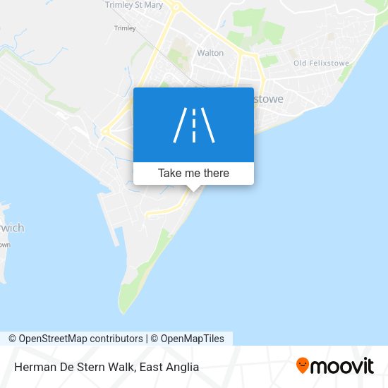 Herman De Stern Walk map