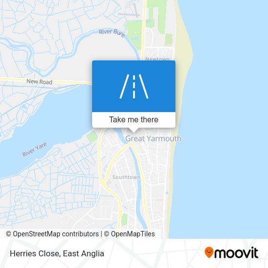 Herries Close map