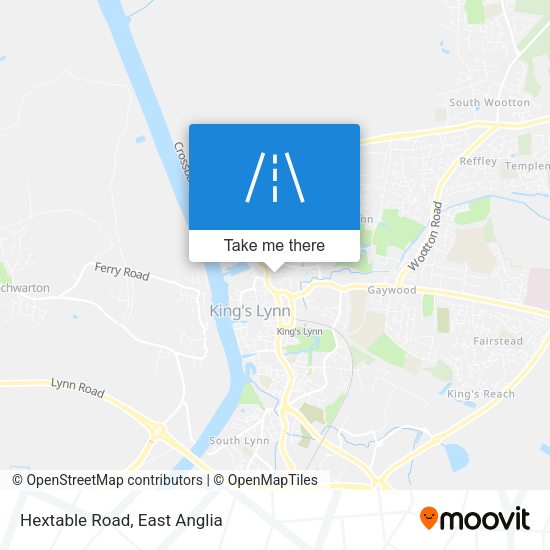 Hextable Road map