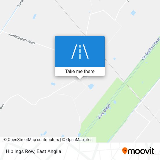 Hiblings Row map