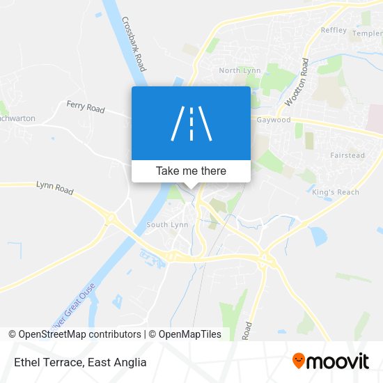 Ethel Terrace map