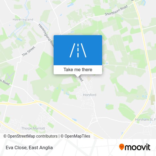 Eva Close map