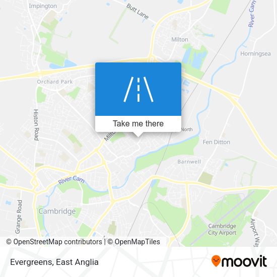 Evergreens map