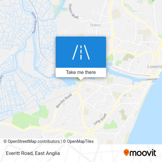Everitt Road map