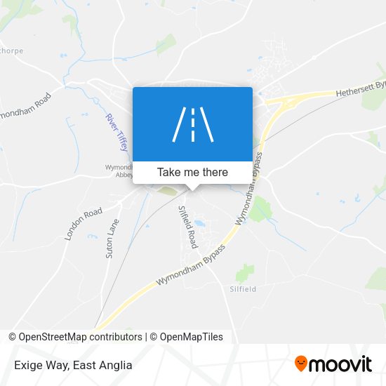 Exige Way map