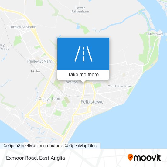 Exmoor Road map