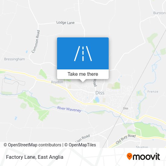 Factory Lane map