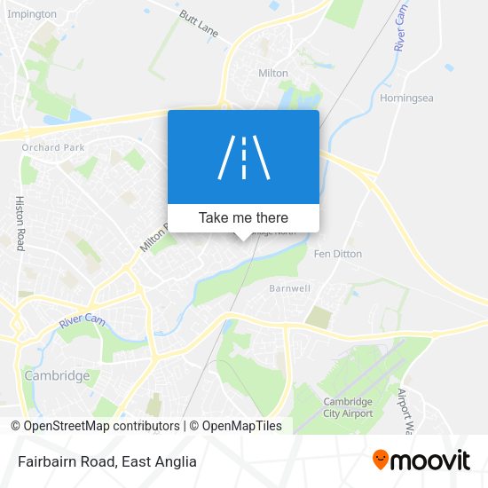 Fairbairn Road map