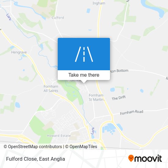 Fulford Close map