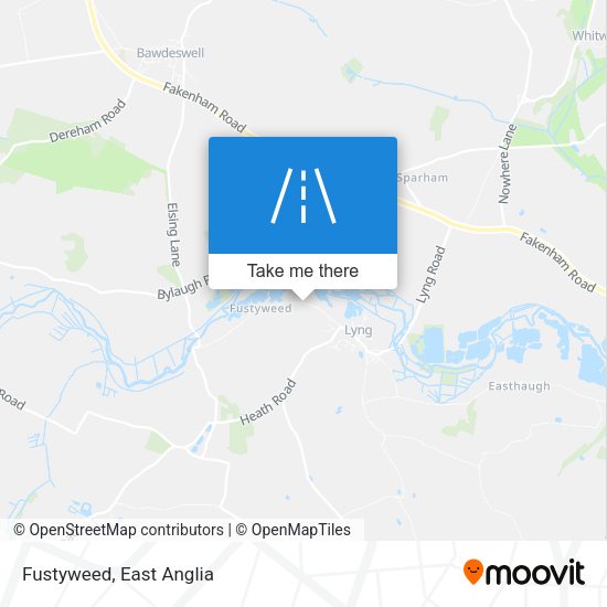 Fustyweed map