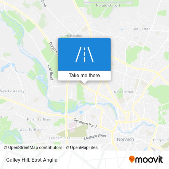 Galley Hill map