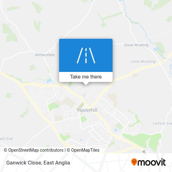 Ganwick Close map