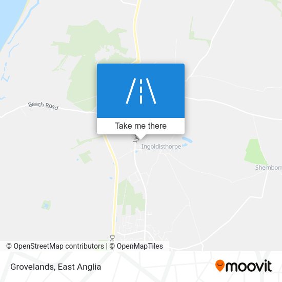 Grovelands map