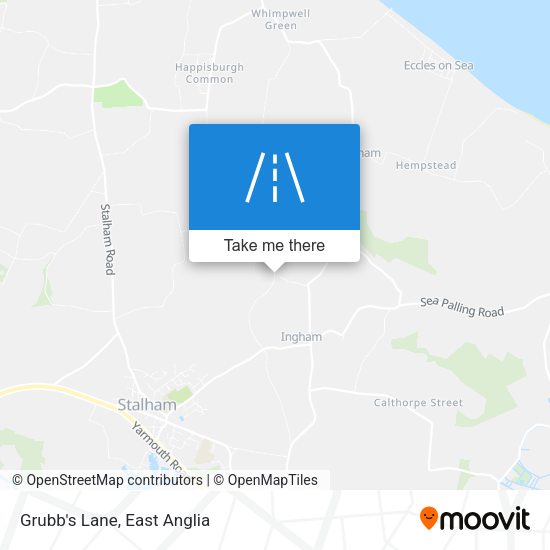 Grubb's Lane map