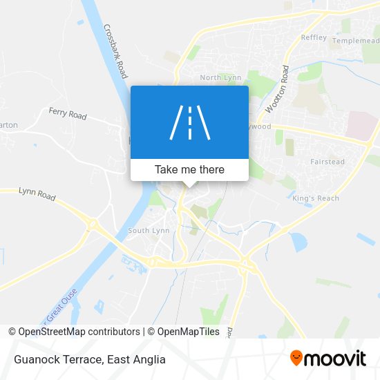 Guanock Terrace map
