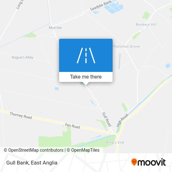 Gull Bank map