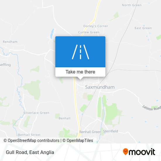 Gull Road map