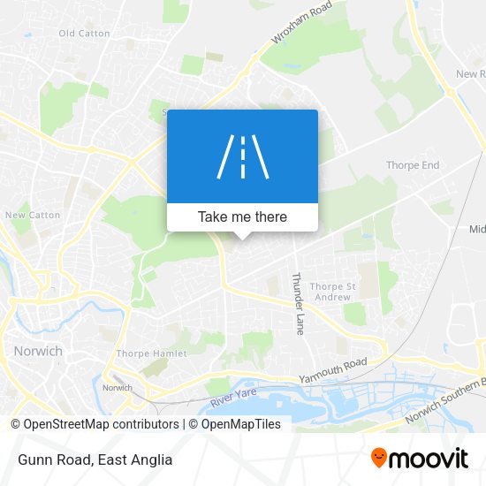 Gunn Road map