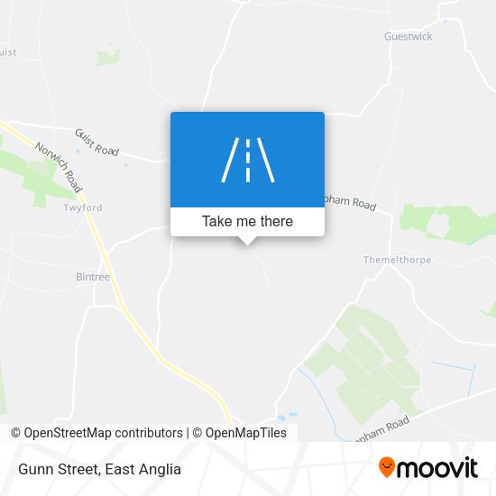 Gunn Street map