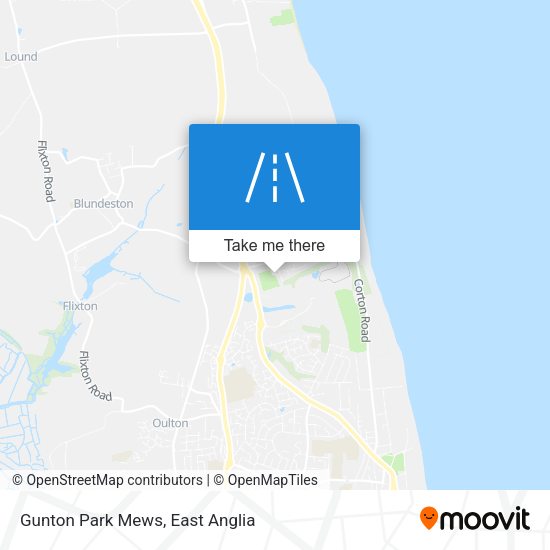 Gunton Park Mews map