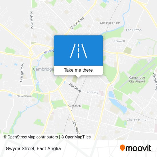 Gwydir Street map