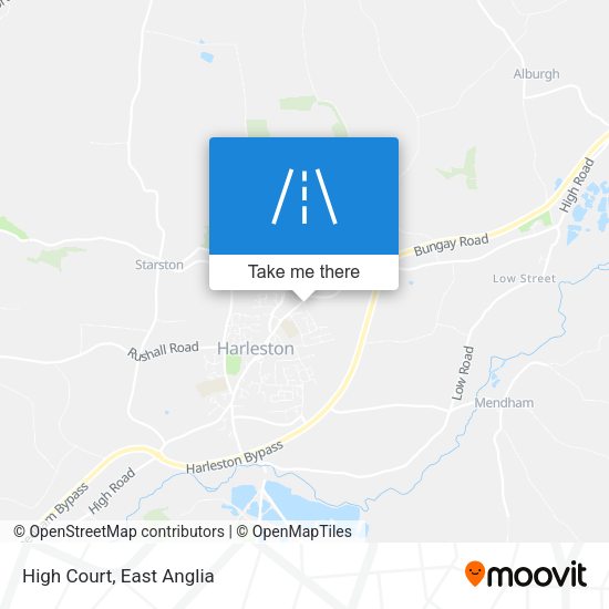 High Court map