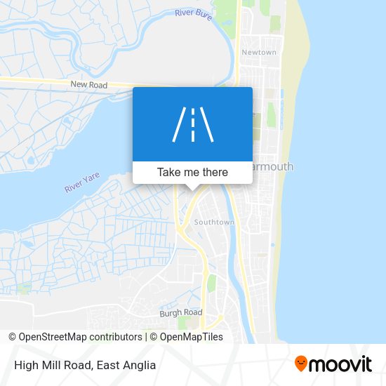 High Mill Road map