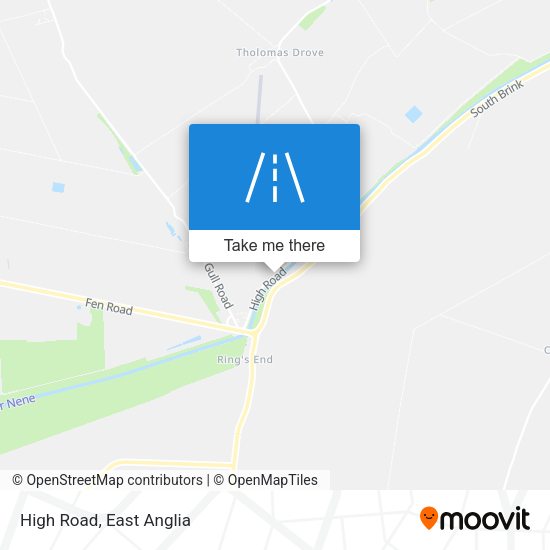 High Road map