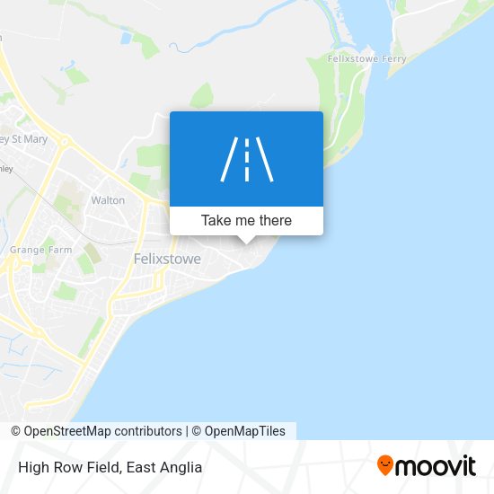 High Row Field map