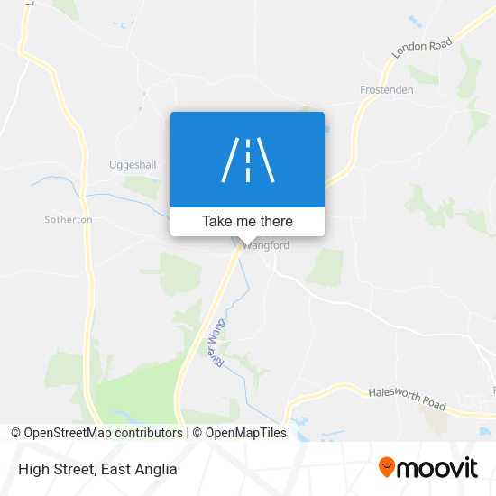 High Street map