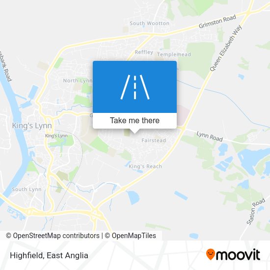 Highfield map