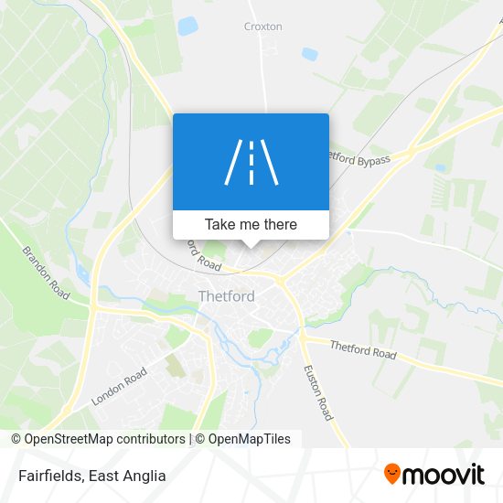 Fairfields map