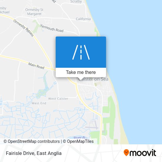 Fairisle Drive map