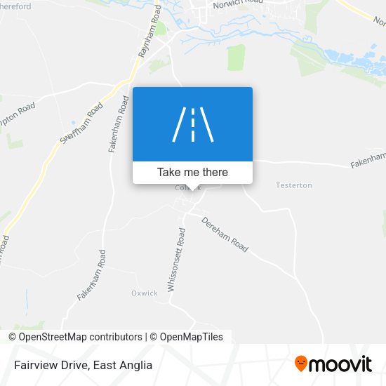 Fairview Drive map
