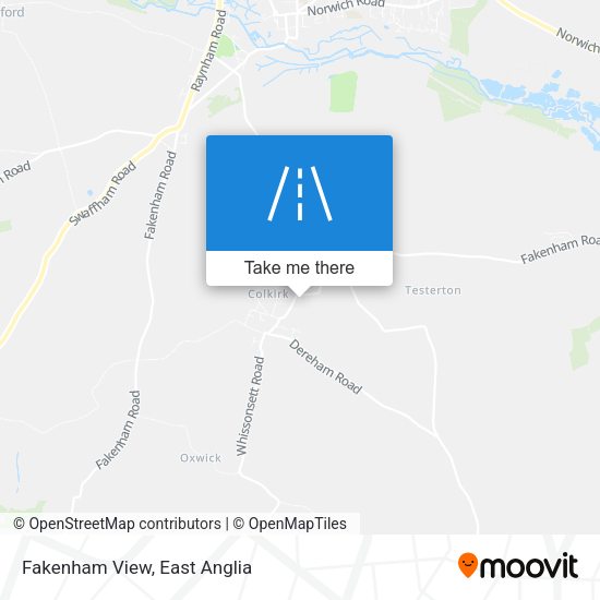 Fakenham View map