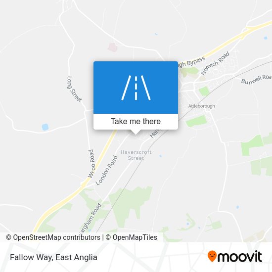 Fallow Way map