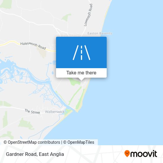 Gardner Road map