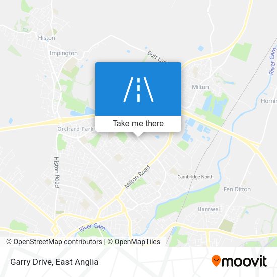 Garry Drive map