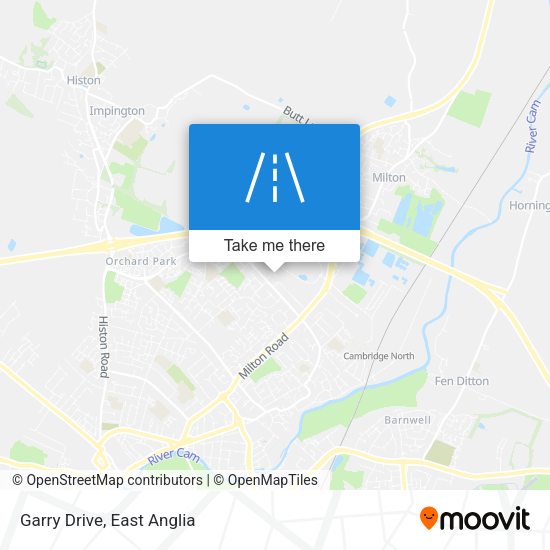 Garry Drive map